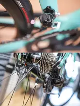 ハートデザインの折りたたみ自転車用超軽量シフト＆ブレーキケーブルキャップ
