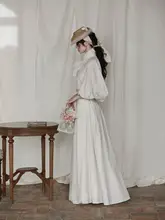 ドレス パーティー/結婚式/普段使いに適した ラウンドネック 軽やかな素材 エレガントなデザイン