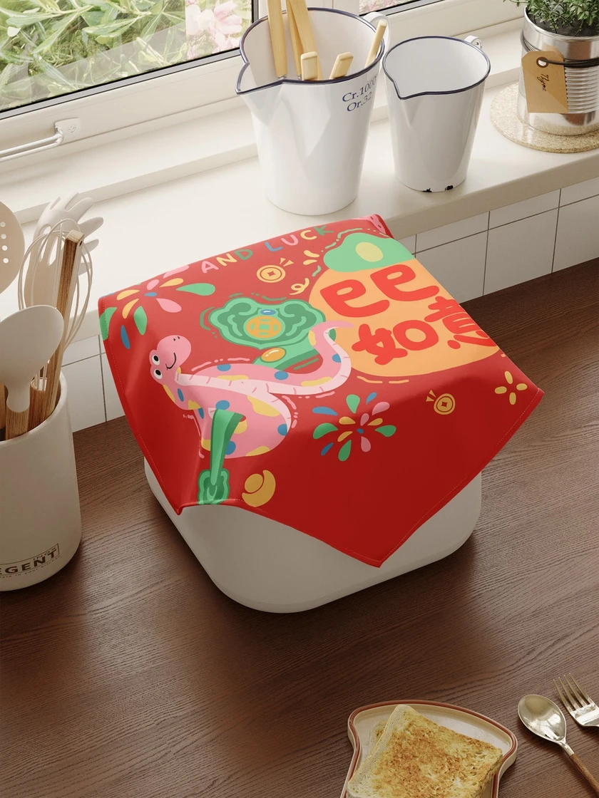 ふきん レンジ としての防塵カバー：電子レンジ・炊飯器用ユニバーサルヘッドクロスの実用性と使い方