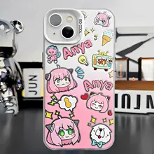 アニメ風スマートフォンケース【可愛いアーニャデザイン・落下防止・iPhone対応】