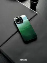 新中式デザインの滑りにくいスマホケース【iPhone用・全包覆・高級感】