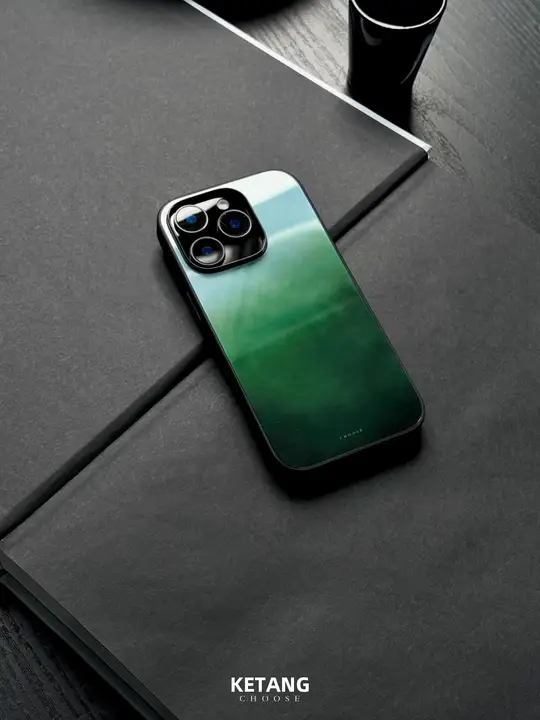 新中式デザインの滑りにくいスマホケース【iPhone用・全包覆・高級感】