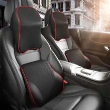 快適な使用感！大きいサイズの記憶泡枕【頭と腰をサポート・車用・デザイン性のある枕】（セットアップ対応）