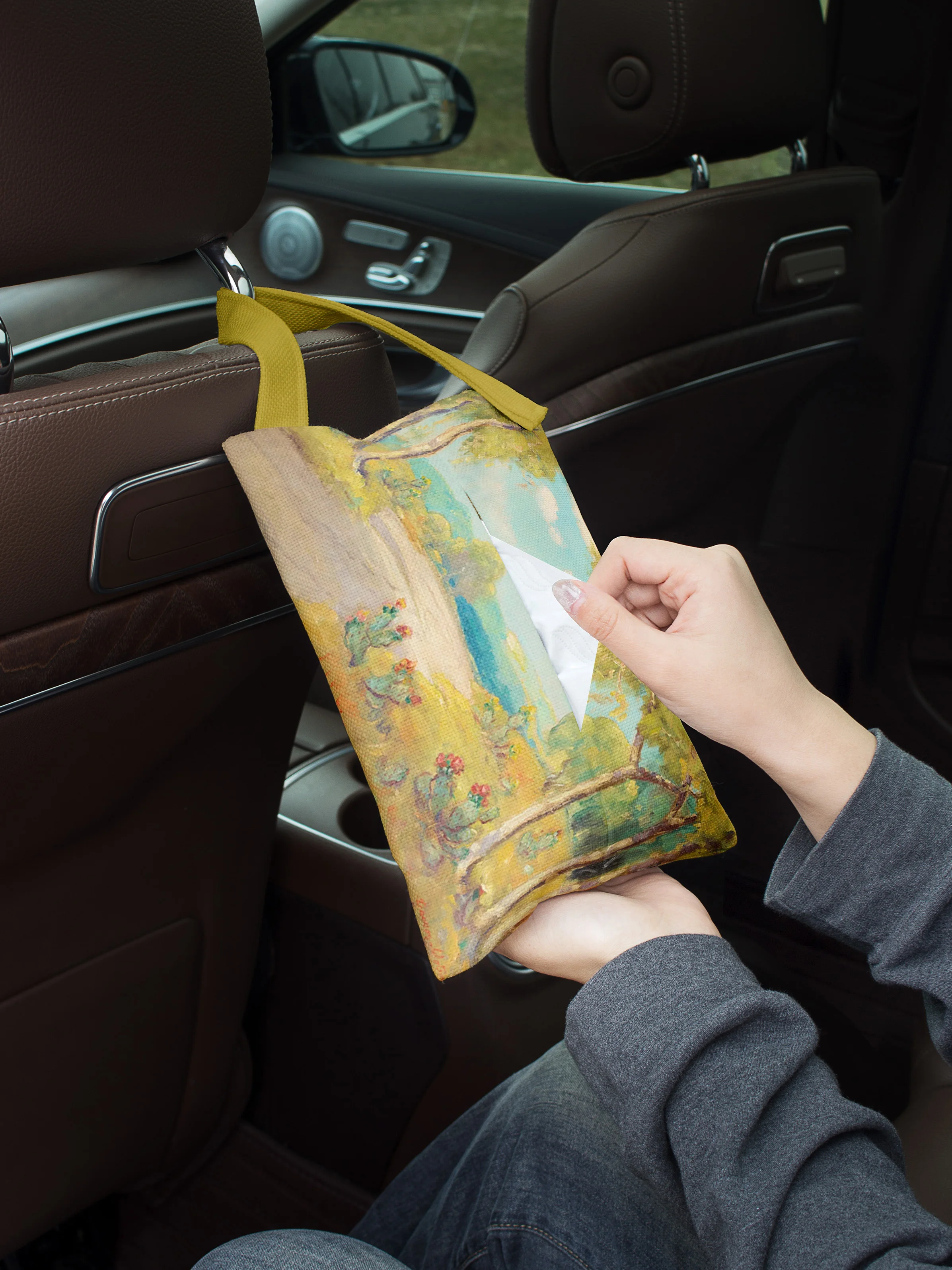 車に「美しさ」を届けるには？油絵風ティッシュボックスの選び方を徹底解説
