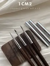 1CM2 ネイルアート彩色筆【細密デザイン・木製・セット】
