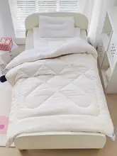 大豆繊維製 幼児用敷き布団【綿とシルクのマットレス・快適な寝具】（セットアップ対応）