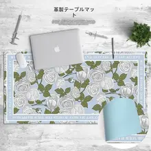 PUレザー製デスクマット【防水・防油・耐熱・大判・オフィス用】