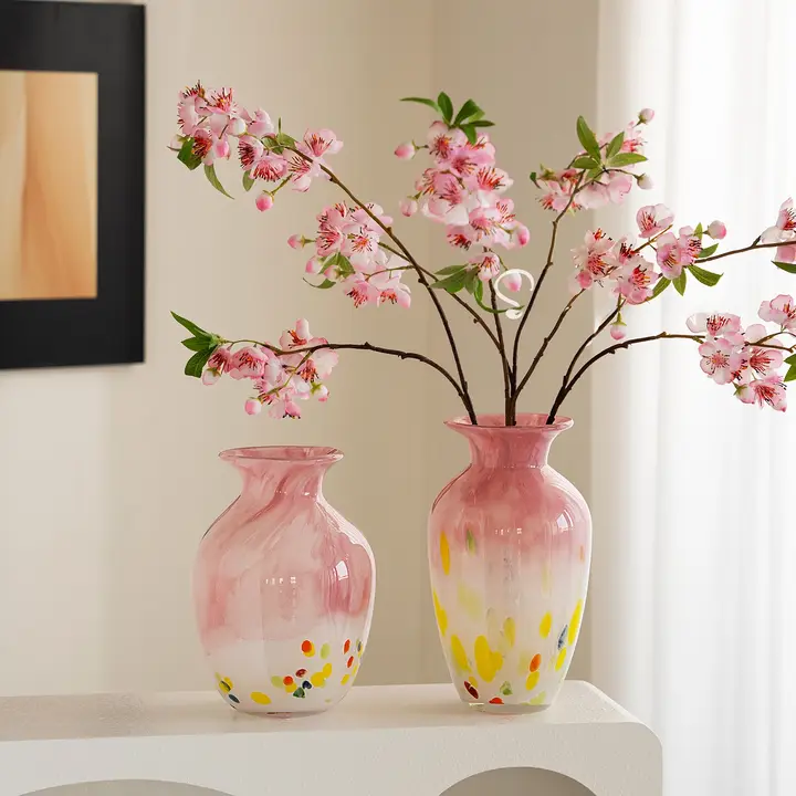 フラワーベース 丸みのある おしゃれ 水栽培 生け花 リビング ダイニング インテリア 上品