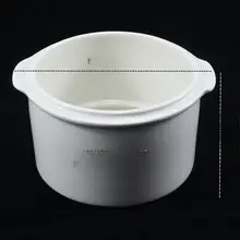 電気蒸し器【白瓷製・陶器内鍋・蓋付き・隔水調理対応】