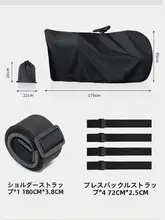 超軽量 自転車用収納バッグ【厚手・耐摩耗・ロードバイク・マウンテンバイク対応】