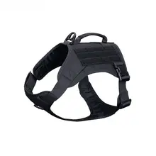 中大型犬用K9タクティカルトレーニングハーネス【リード付き・ペット服】