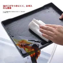 ミニ茶托【長方形・ブラック・家庭用・オフィス用】
