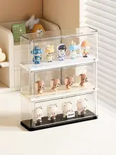 透明アクリル製コレクション展示ラック【ボックス型・フィギュア用・壁掛け対応】