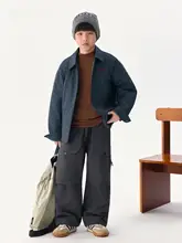 男の子用 厚手中綿アウター【暖かい・冬用】