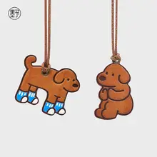 かわいい小犬のキーホルダー【ユニークなアクセサリー・高品質】
