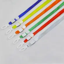 1.0cmプラスチックフック付きIDカードホルダー吊り紐【学生用・イベント用・社員証対応】