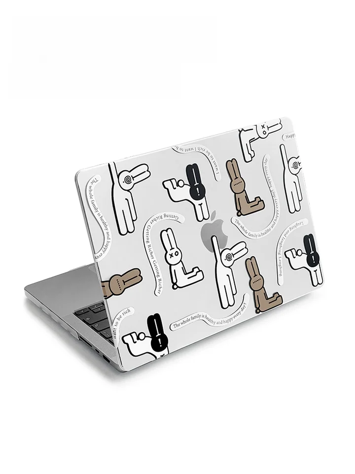 HLMT MacBook対応 軽量保護ケース【可愛いデザイン・MacBook Pro/Air用】