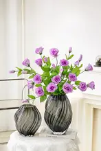 創造的なガラス製花瓶【シンプルモダン・インテリア装飾用・テーブル用】
