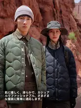 pelliot 軽量でスタイリッシュ！ダウンジャケット【レディース・白鹅绒・防寒・アウトドア用】