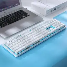 ダリュウ EK810メカニカルキーボード【無線・有線・ゲーミング・ブラック／青／茶軸】