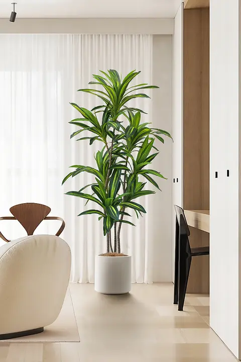 フェイク植物 鉢植え インテリア装飾 フロアプランター 高級感のある 装飾