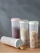 食品用透明密閉容器【大容量のパスタ収納ボックス・多用途・穀物保存】
