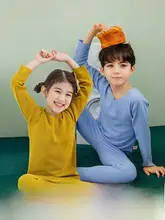 極上の柔らかさの子供用保温インナーウェア【男女兼用・パジャマ・冬用】（セットアップ対応）