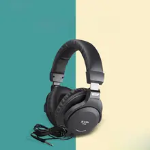 有線モニターヘッドフォン【ノー打孔・高音質・3メートルケーブル】