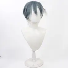 グラデーションホワイトのコスプレウィッグ【自然な仕上がり・軽量】