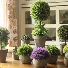 グリーン植物 インテリア ルームデコレーション 小型 フェイクフラワー