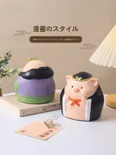 西遊記テーマの4人キャラクター貯金箱【玄関飾り・子供用・ギフト】
