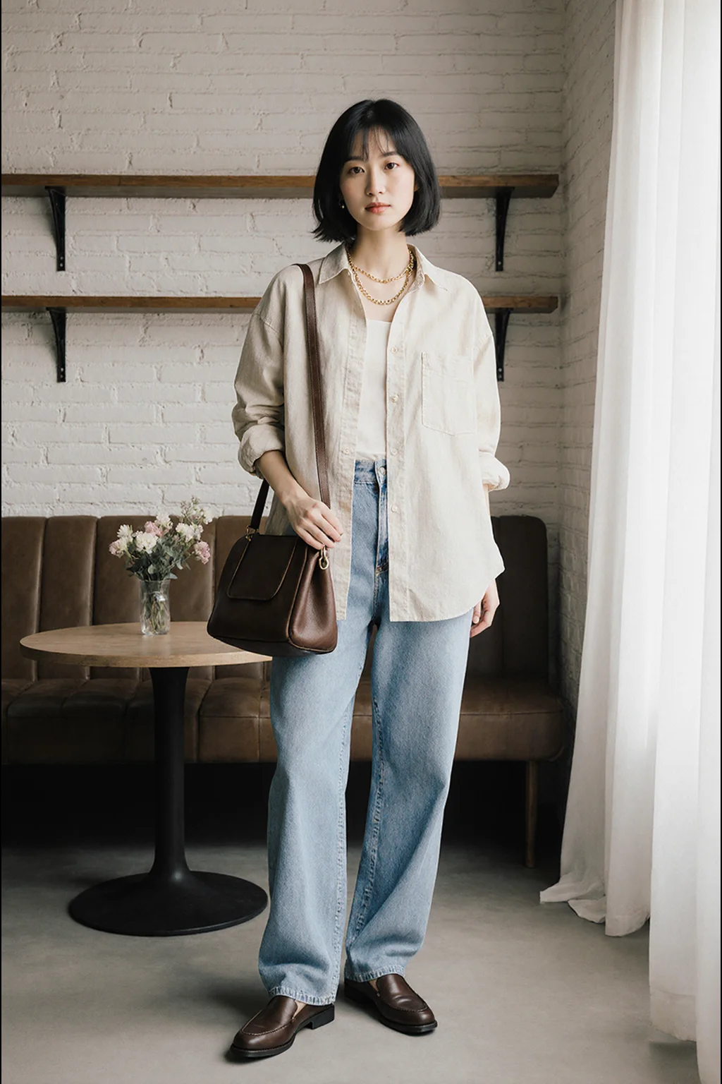 大人可愛い服 40代コーデの完全ガイド｜洗い目デニムとバランスのコツ