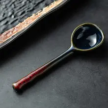 高級感ある陶器製スプーン【飯用・コーヒー用・家庭用】