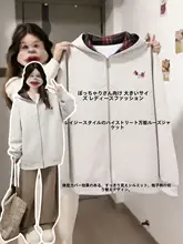 カジュアルコーデに最適！ゆったりデザインのチェック柄カーディガン【スタイル】（セットアップ対応）