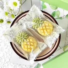 透明焼き菓子包装袋【緑豆糕・雪花酥・マドレーヌ・パイナップルケーキ用・加托付き】