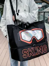 ボストンバッグ スポーツバッグ 大容量 手提げ 旅行 ショートトリップ スキー ジム 着替え収納 ユニセックス