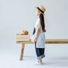 可愛いクジラ柄の子供用Tシャツ【夏用・短袖・男女兼用】