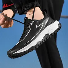 通気性のあるメッシュ男性用ランニングシューズ【夏用・厚底・カジュアル】