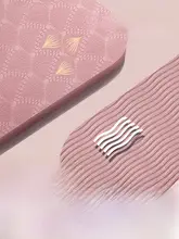 防滑ヨガマット【女性用・広め・厚手・家庭用・フィットネス・ダンス用】