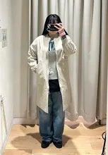 春季 レディース 中長丈 トレンチコート【ブリティッシュスタイル・ゆったりシルエット】