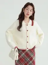 大きいサイズのニットカーディガン【ゆったりフィット・デザイン性・秋冬用】（セットアップ対応）