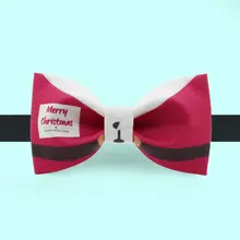 ユニークな印刷デザインのフォーマル蝶ネクタイ【結婚式・クリスマス飾り用】