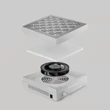 NAKANO ネイルデザイン用充電式吸引器【超薄型・ネイルオフ用・便利なネイルツール】
