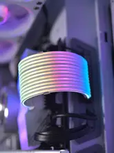 発光延長ケーブル【ARGB対応・8ピン・24ピン・カラフルデザイン】