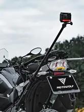 バイク用伸縮式スマホホルダー【防振・カメラ用・アウトドアライディング対応】