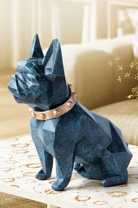 可愛い犬型貯金箱【北欧デザイン・インテリアにも最適】