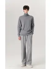スウェットパンツ メンズ ストレート ワイドシルエット ヴィンテージ 通勤 オフィスカジュアル きれいめ 上品 秋冬
