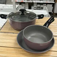 多機能調理器具【IH対応・フライパン・鍋・ノンスティック加工・三点セット】（セットアップ対応）