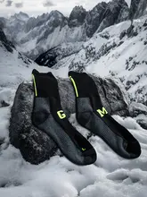 Monster Guardians ウィンターアウトドア用保温ウールスポーツソックス【厚手・滑り止め・耐磨耗・通気性】