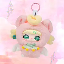 可愛いフワフワキャラクターのフィギュア【ララミのぬいぐるみ・盲盒デザイン・ギフトに最適】